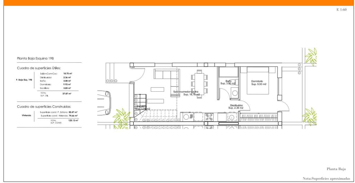 2 soverom Hus til salgs i Gran Alacant med svømmebasseng - € 330 000 (Ref: 10009237)