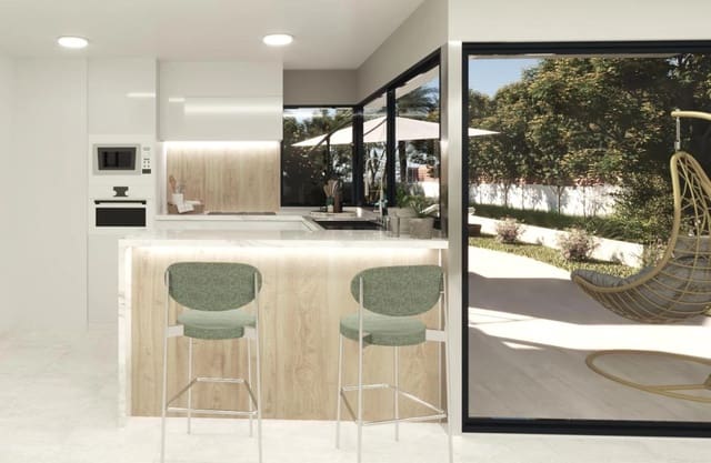 3 soveværelse Villa til salg i Escandinavia - Cautivador, Alfaz del Pi / L'Alfàs del Pi med swimmingpool - € 360.000 (Ref: 10009238)
