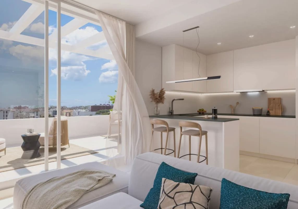 1 sypialnia Apartament na sprzedaż w Estepona z basenem garażem - 363 000 € (Ref: 10009243)