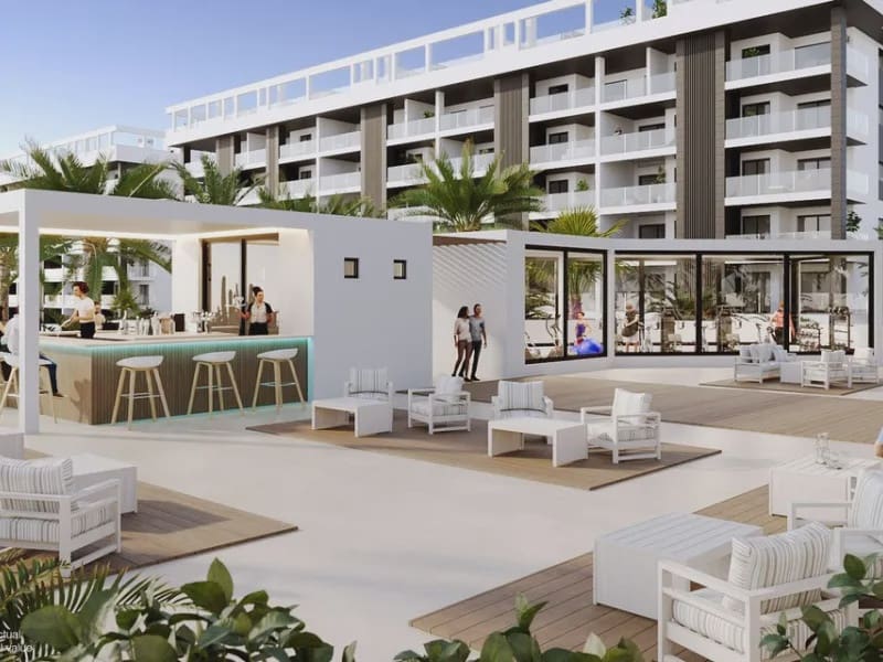2 sypialnia Apartament na sprzedaż w Torrevieja z basenem garażem - 330 000 € (Ref: 10013913)