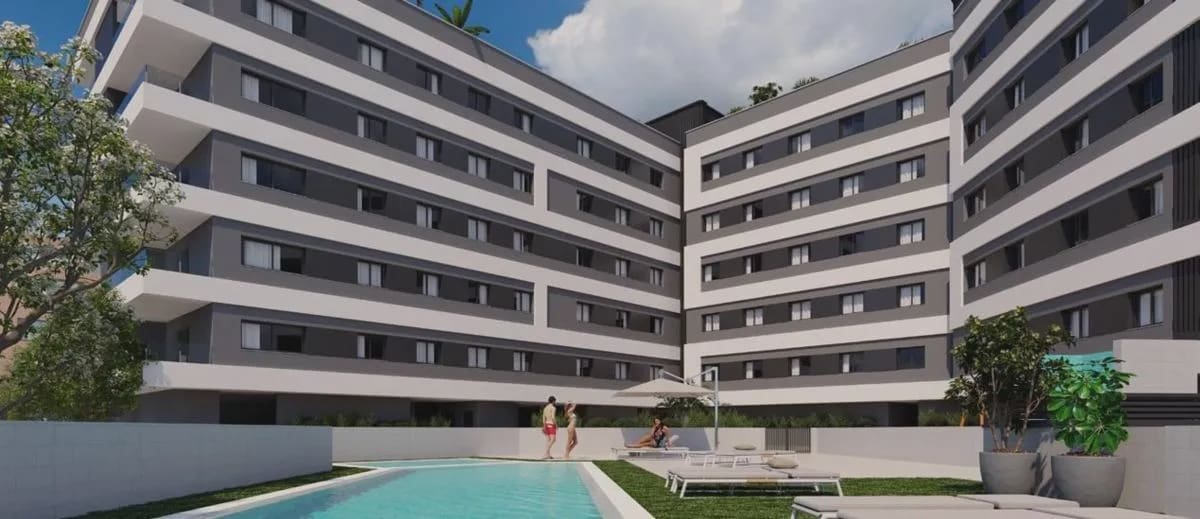 2 soverom Leilighet til salgs i Alicante by med svømmebasseng - € 295 000 (Ref: 10017769)