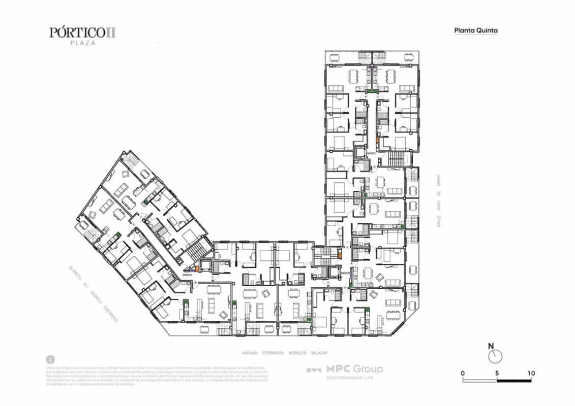 2 soverom Leilighet til salgs i Alicante by med svømmebasseng - € 295 000 (Ref: 10017769)