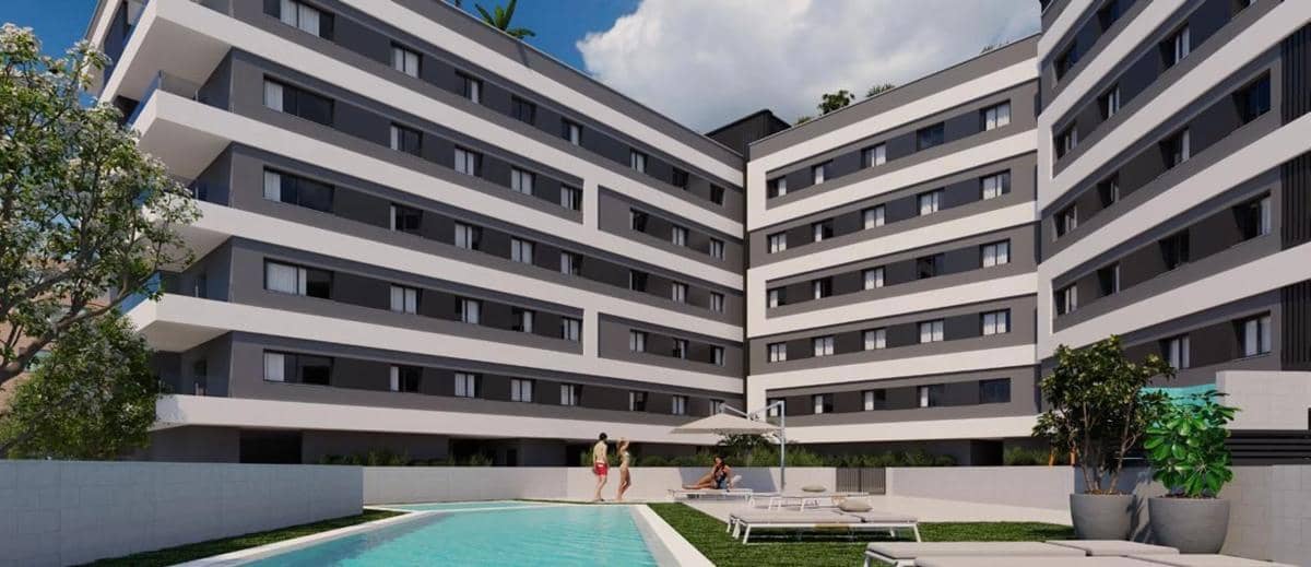 2 soverom Leilighet til salgs i Alicante by med svømmebasseng - € 295 000 (Ref: 10017769)