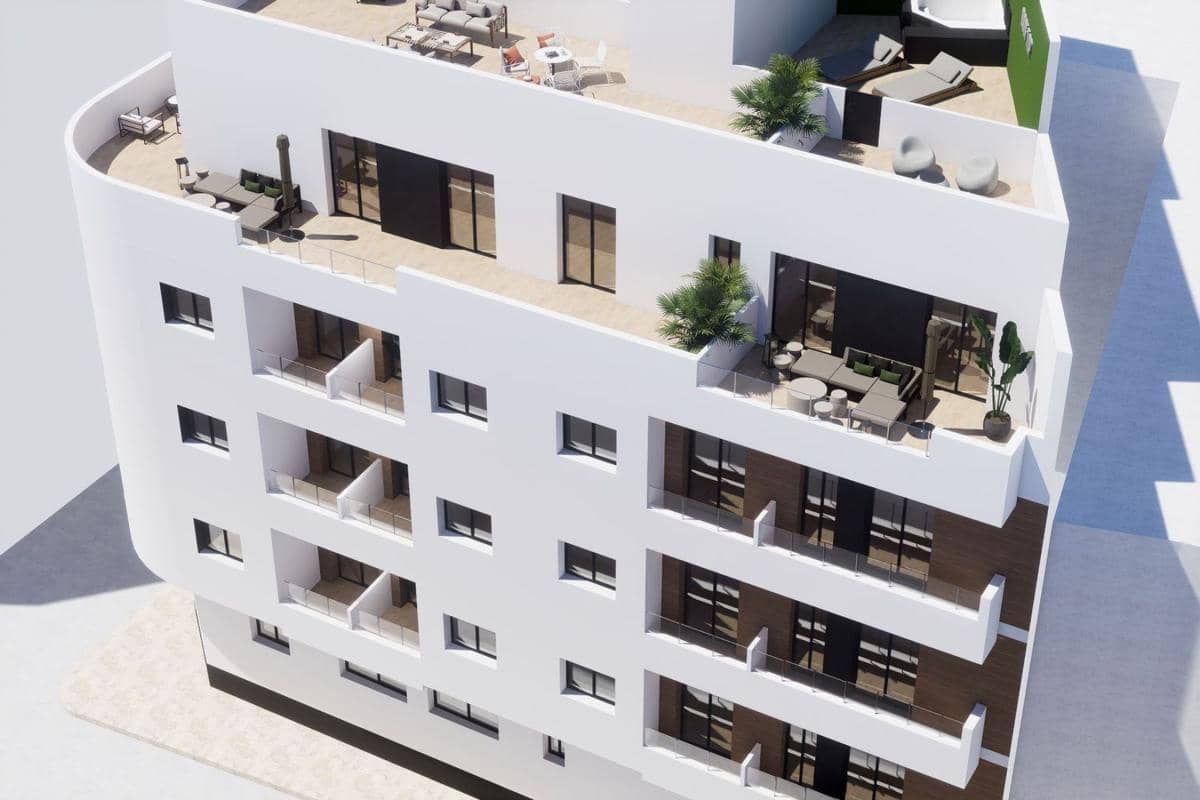 Apartamento de 1 habitación en Torrevieja en venta con piscina garaje - 185.000 € (Ref: 10017772)