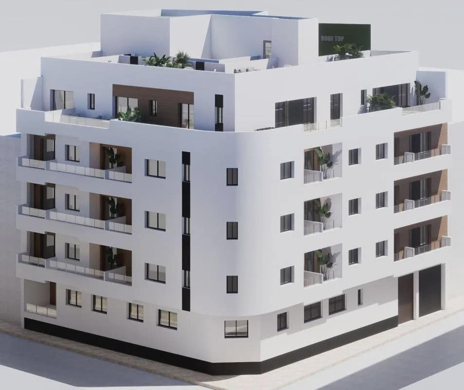 Apartamento de 1 habitación en Torrevieja en venta con piscina garaje - 185.000 € (Ref: 10017772)