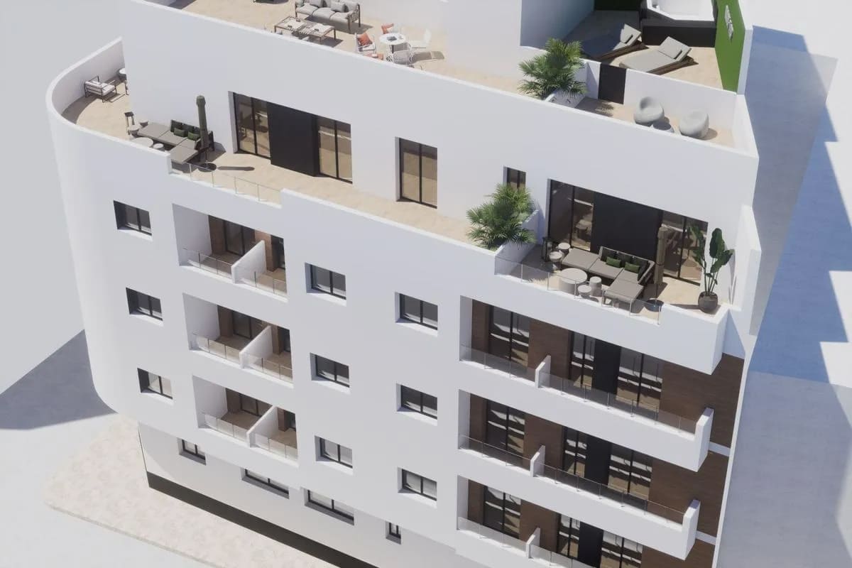 Apartamento de 1 habitación en Torrevieja en venta con piscina garaje - 185.000 € (Ref: 10017772)