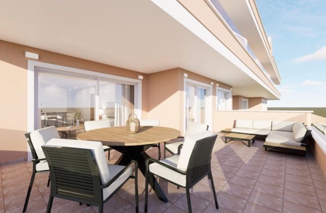 3 chambre Appartement à vendre à Pilar de la Horadada ciudad, Pilar de la Horadada avec piscine - 299 900 € (Ref: 10025867)