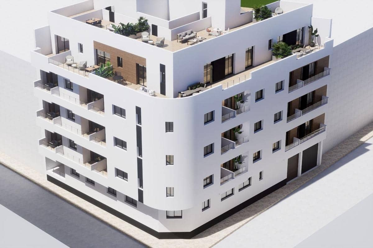 1 makuuhuone Huoneisto myytävänä paikassa Torrevieja mukana uima-altaan 
autotalli - 176 000 € (Ref: 10025871)