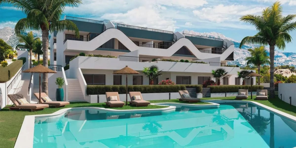 2 soverom Leilighet til salgs i Alfaz del Pi / L'Alfas del Pi med svømmebasseng garasje - € 274 000 (Ref: 10030757)