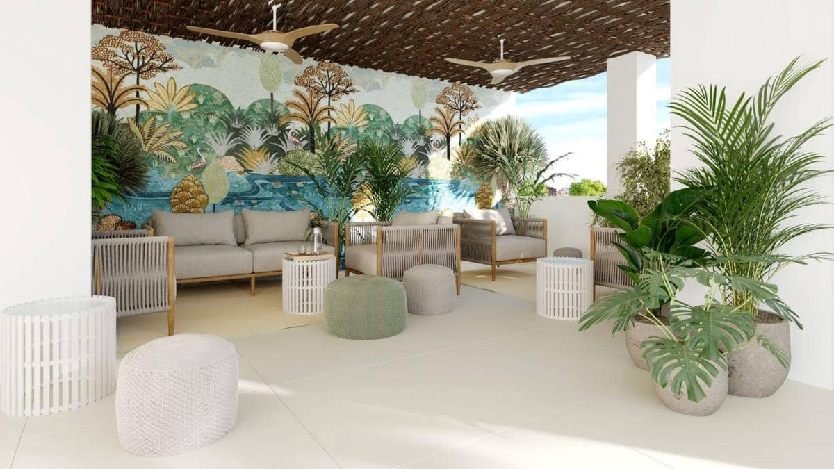 1 sovrum Lägenhet till salu i Mijas med pool - 249 900 € (Ref: 10034187)
