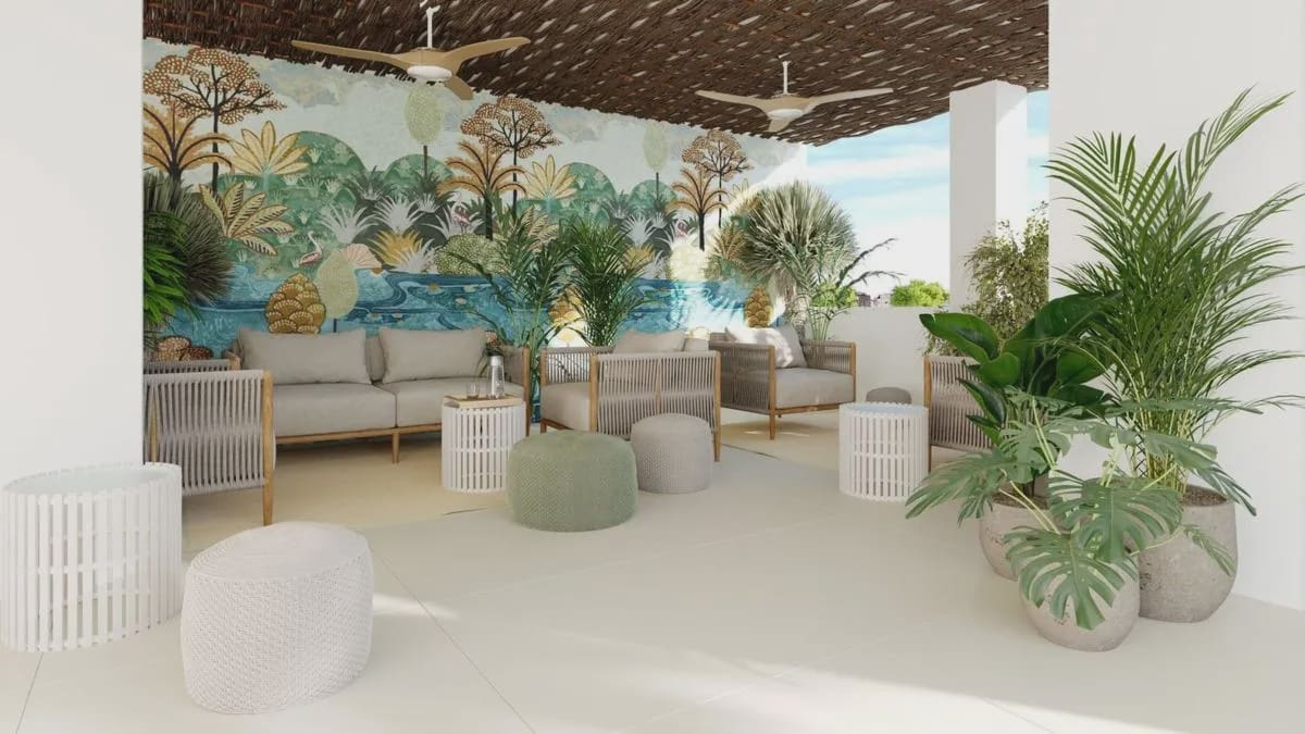 1 sovrum Lägenhet till salu i Mijas med pool - 249 900 € (Ref: 10034187)