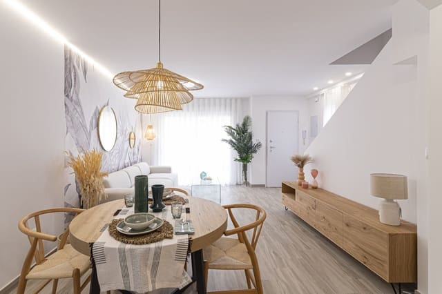 2 soveværelse Lejlighed til salg i La Manga del Mar Menor med swimmingpool - € 285.631 (Ref: 10034189)