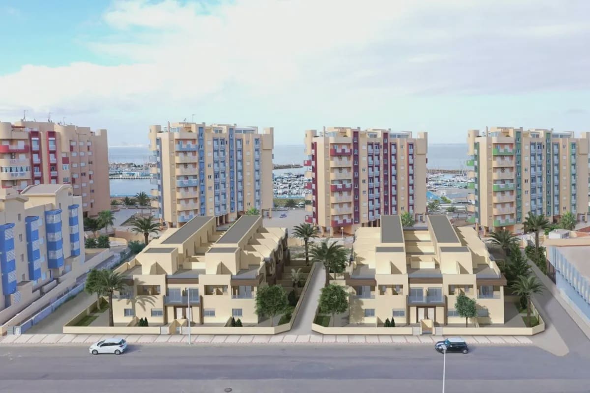 2 sypialnia Apartament na sprzedaż w La Manga del Mar Menor z basenem - 285 631 € (Ref: 10034189)