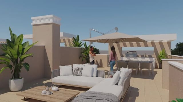 3 sypialnia Bungalow na sprzedaż w Pinar de Campoverde, Pilar de la Horadada z basenem garażem - 284 900 € (Ref: 10044997)