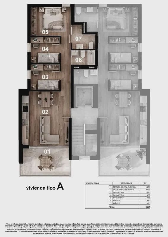3 sypialnia Apartament na sprzedaż w Santa Pola z basenem garażem - 310 000 € (Ref: 10062488)
