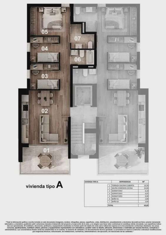 3 sypialnia Apartament na sprzedaż w Santa Pola z basenem garażem - 310 000 € (Ref: 10062488)