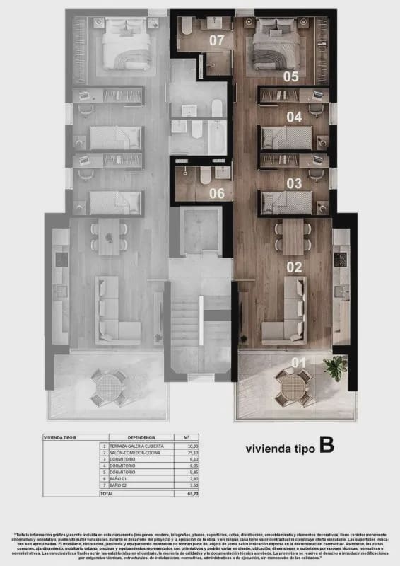 3 sypialnia Apartament na sprzedaż w Santa Pola z basenem garażem - 310 000 € (Ref: 10062488)