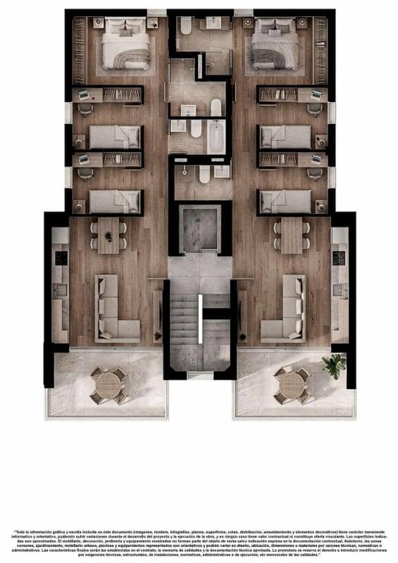 3 sypialnia Apartament na sprzedaż w Santa Pola z basenem garażem - 310 000 € (Ref: 10062488)