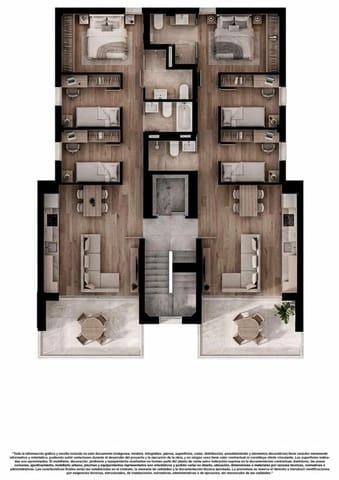 3 sypialnia Apartament na sprzedaż w Gran Playa, Santa Pola z basenem garażem - 310 000 € (Ref: 10062488)