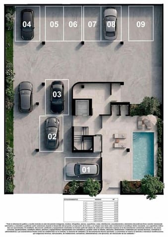 3 sypialnia Apartament na sprzedaż w Gran Playa, Santa Pola z basenem garażem - 310 000 € (Ref: 10062488)