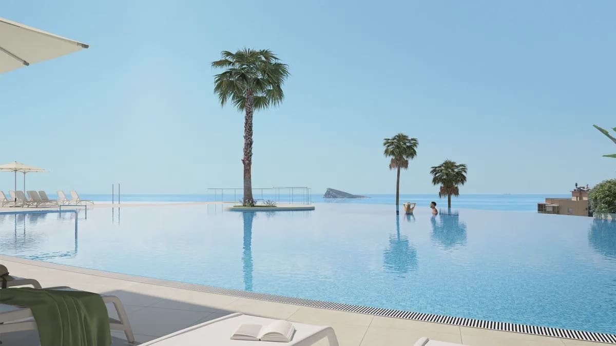 1 soveværelse Lejlighed til salg i Benidorm med swimmingpool garage - € 607.000 (Ref: 10062491)