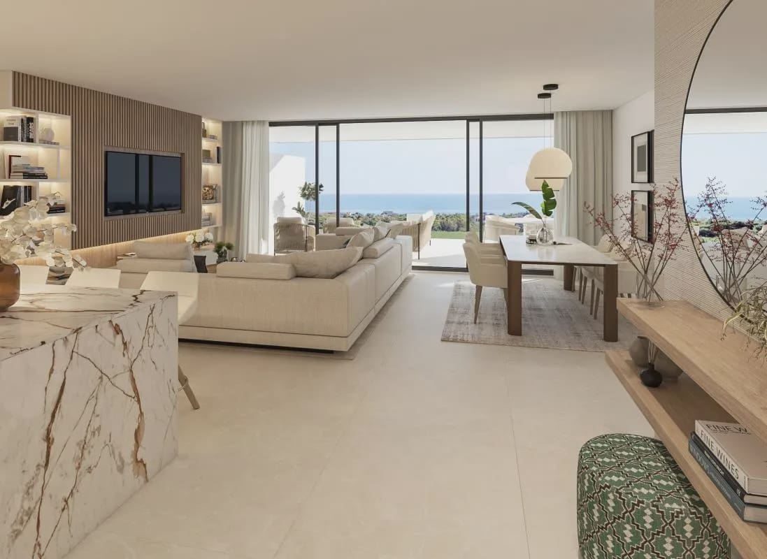 2 sypialnia Apartament na sprzedaż w Marbella z basenem garażem - 1 237 792 € (Ref: 10081017)