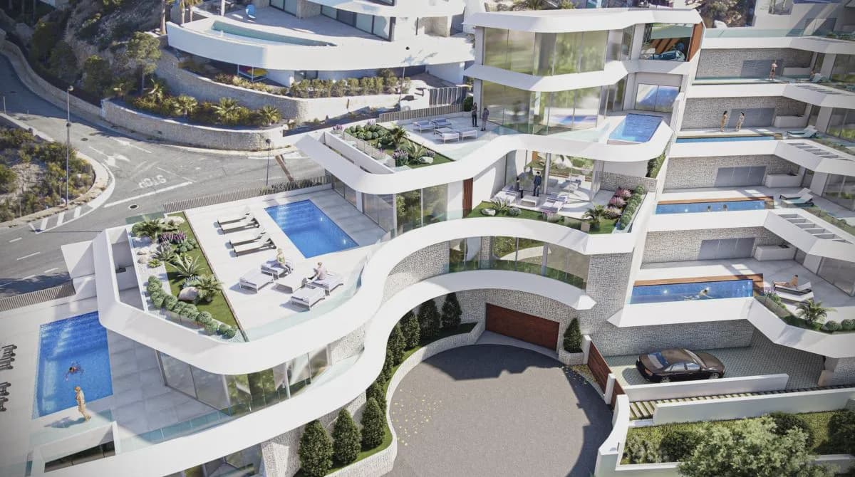 3 quarto Apartamento para venda em Calpe / Calp com piscina - 1 200 000 € (Ref: 10089874)
