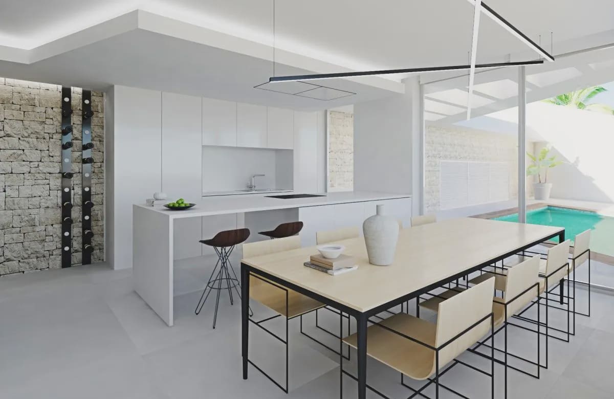 3 quarto Apartamento para venda em Calpe / Calp com piscina - 1 200 000 € (Ref: 10089874)