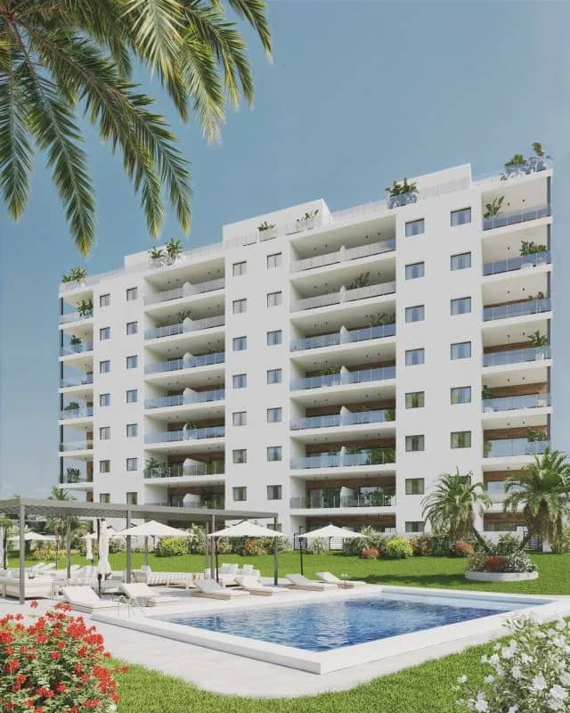 2 soverom Leilighet til salgs i La Villajoyosa / Vila Joiosa med svømmebasseng garasje - € 349 000 (Ref: 10101412)