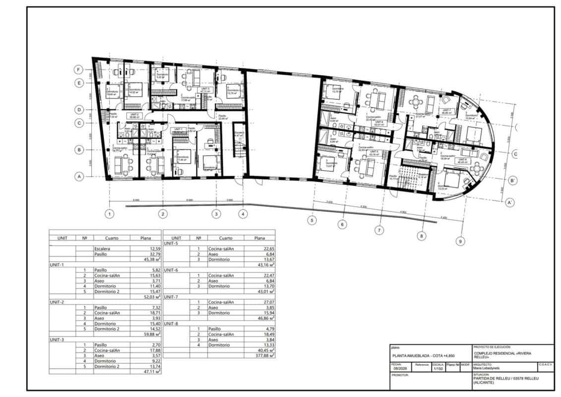 1 soverom Leilighet til salgs i Relleu med garasje - € 95 000 (Ref: 10132792)