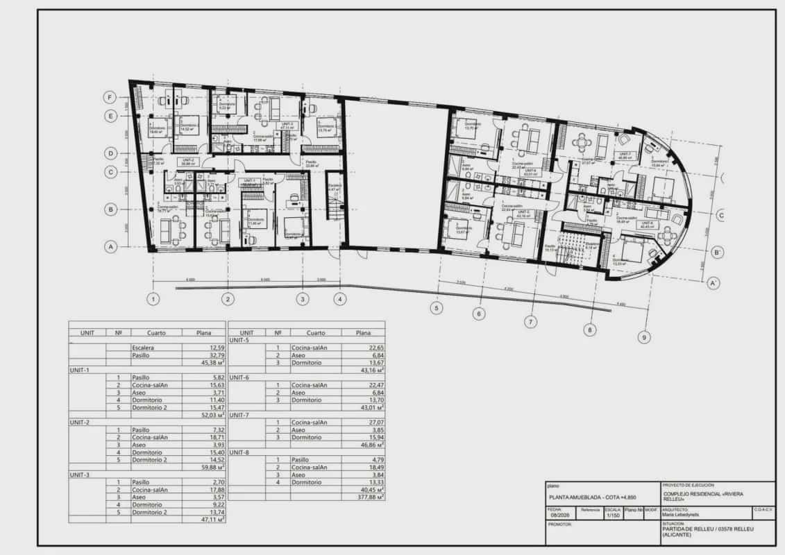 1 soverom Leilighet til salgs i Relleu med garasje - € 95 000 (Ref: 10132792)