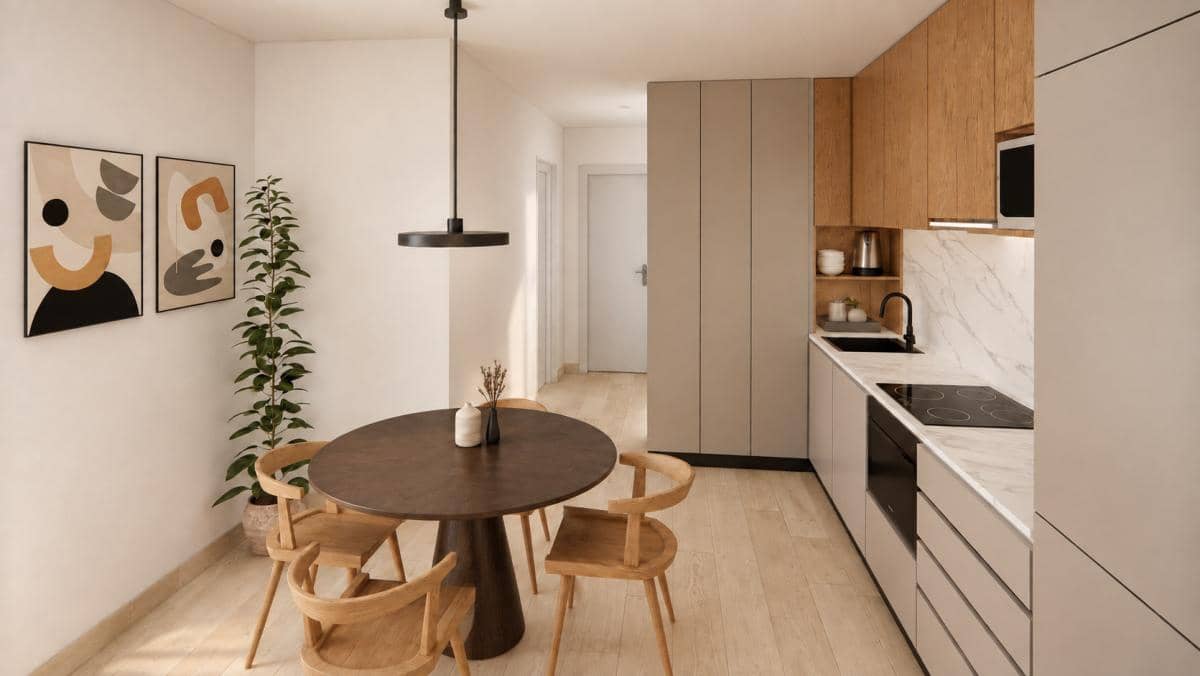 1 makuuhuone Huoneisto myytävänä paikassa Alicante kaupunki - 149 800 € (Ref: 10151523)