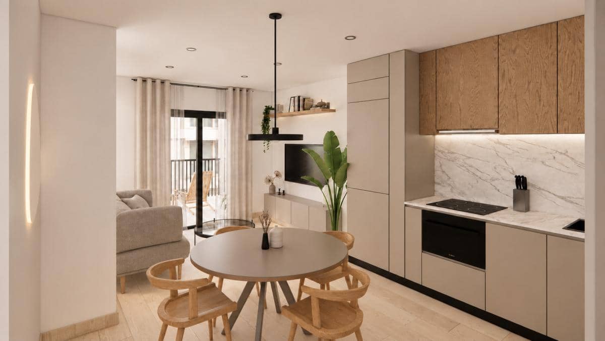 1 makuuhuone Huoneisto myytävänä paikassa Alicante kaupunki - 149 800 € (Ref: 10151523)