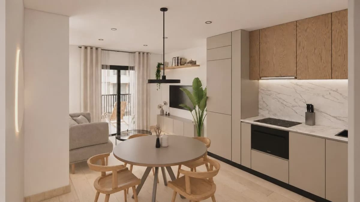 1 makuuhuone Huoneisto myytävänä paikassa Alicante kaupunki - 149 800 € (Ref: 10151523)