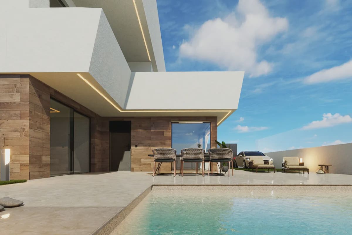 3 soveværelse Villa til salg i San Pedro del Pinatar med swimmingpool - € 539.950 (Ref: 10151528)