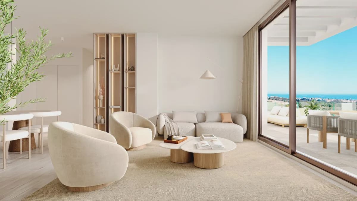 2 soverom Leilighet til salgs i Mijas med svømmebasseng garasje - € 345 000 (Ref: 10151553)
