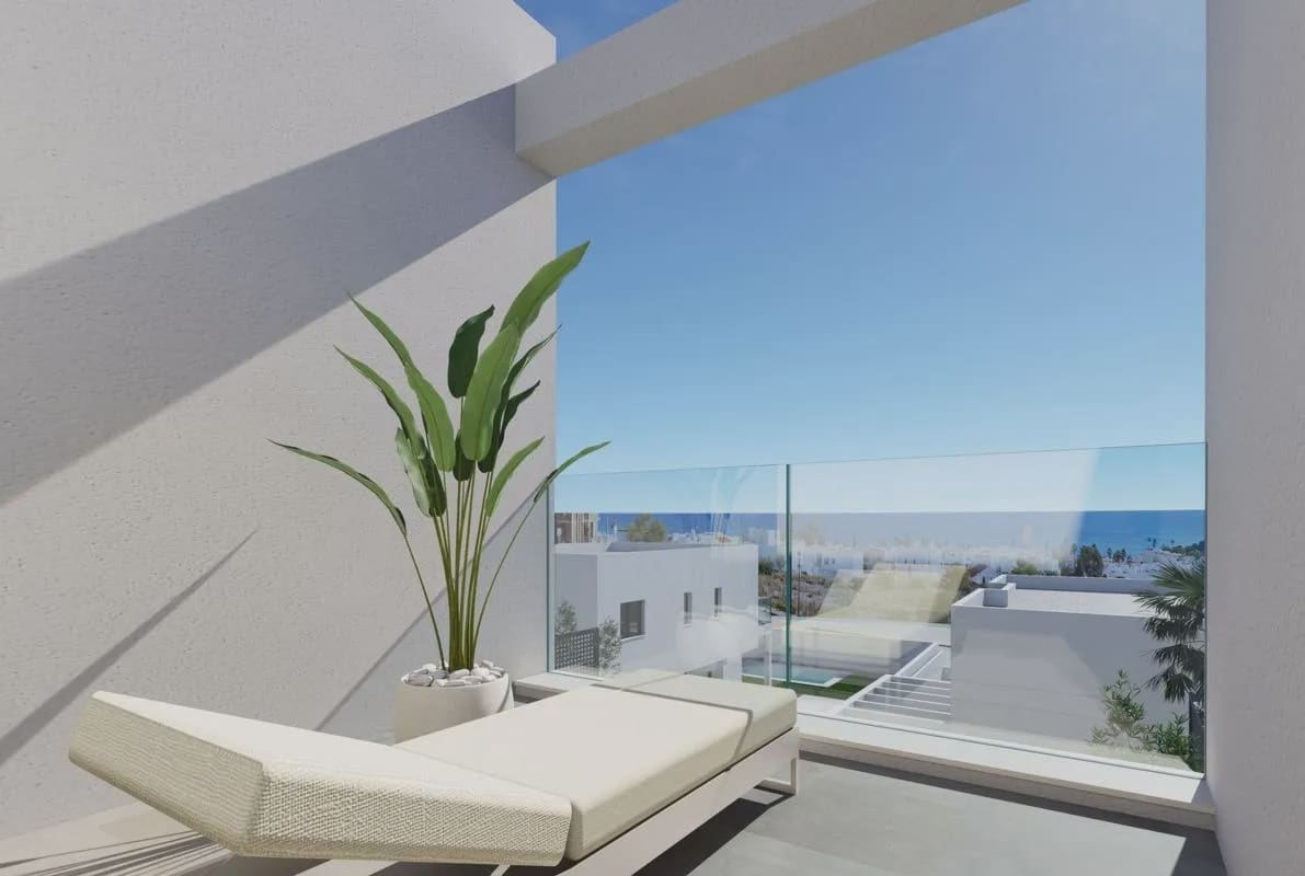 3 sypialnia Dom na sprzedaż w Mojacar z basenem garażem - 490 000 € (Ref: 10155262)