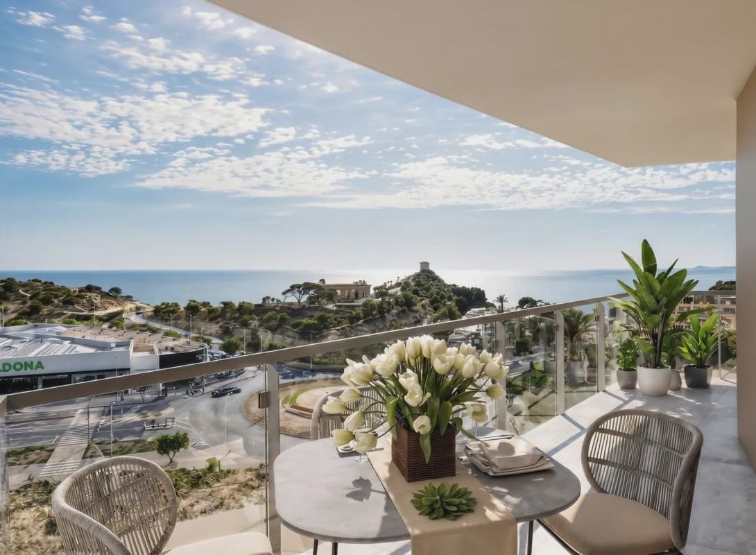 2 chambre Appartement à vendre à La Villajoyosa / Vila Joiosa avec piscine garage - 390 000 € (Ref: 10164979)