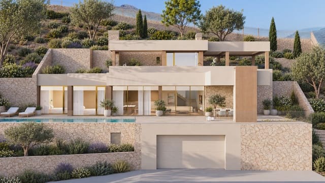 3 camera da letto Villa in vendita in Altea con piscina garage - 2.300.000 € (Rif: 10172157)