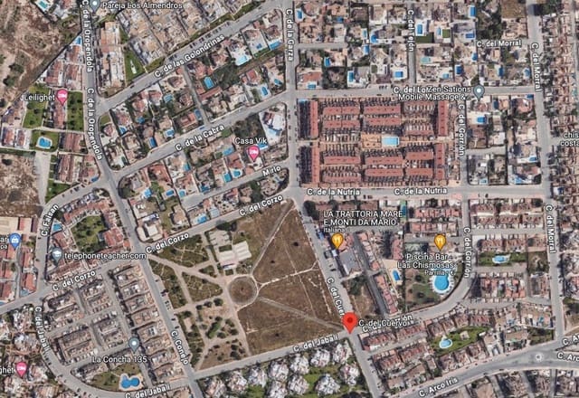 Byggetomt til salgs i Playa Flamenca, Orihuela - € 250 000 (Ref: 9788993)