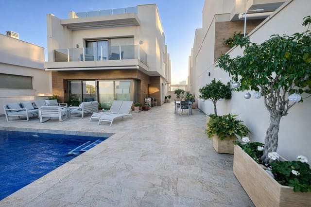 3 sypialnia Willa na sprzedaż w Los Almendros (Orihuela Costa), Orihuela z basenem garażem - 480 000 € (Ref: 9789006)