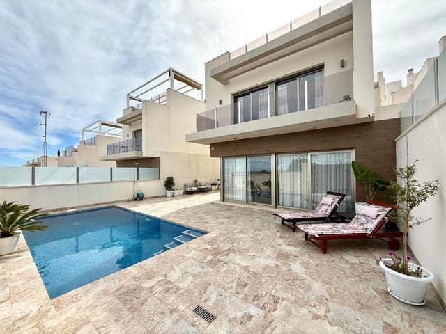 3 sypialnia Willa na sprzedaż w Los Almendros (Orihuela Costa), Orihuela z basenem garażem - 448 000 € (Ref: 9789008)