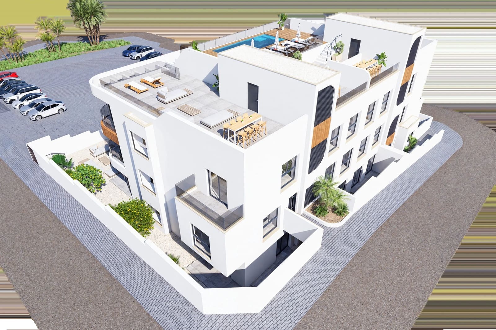 3 soverom Leilighet til salgs i Benijofar med svømmebasseng garasje - € 409 900 (Ref: 9789017)