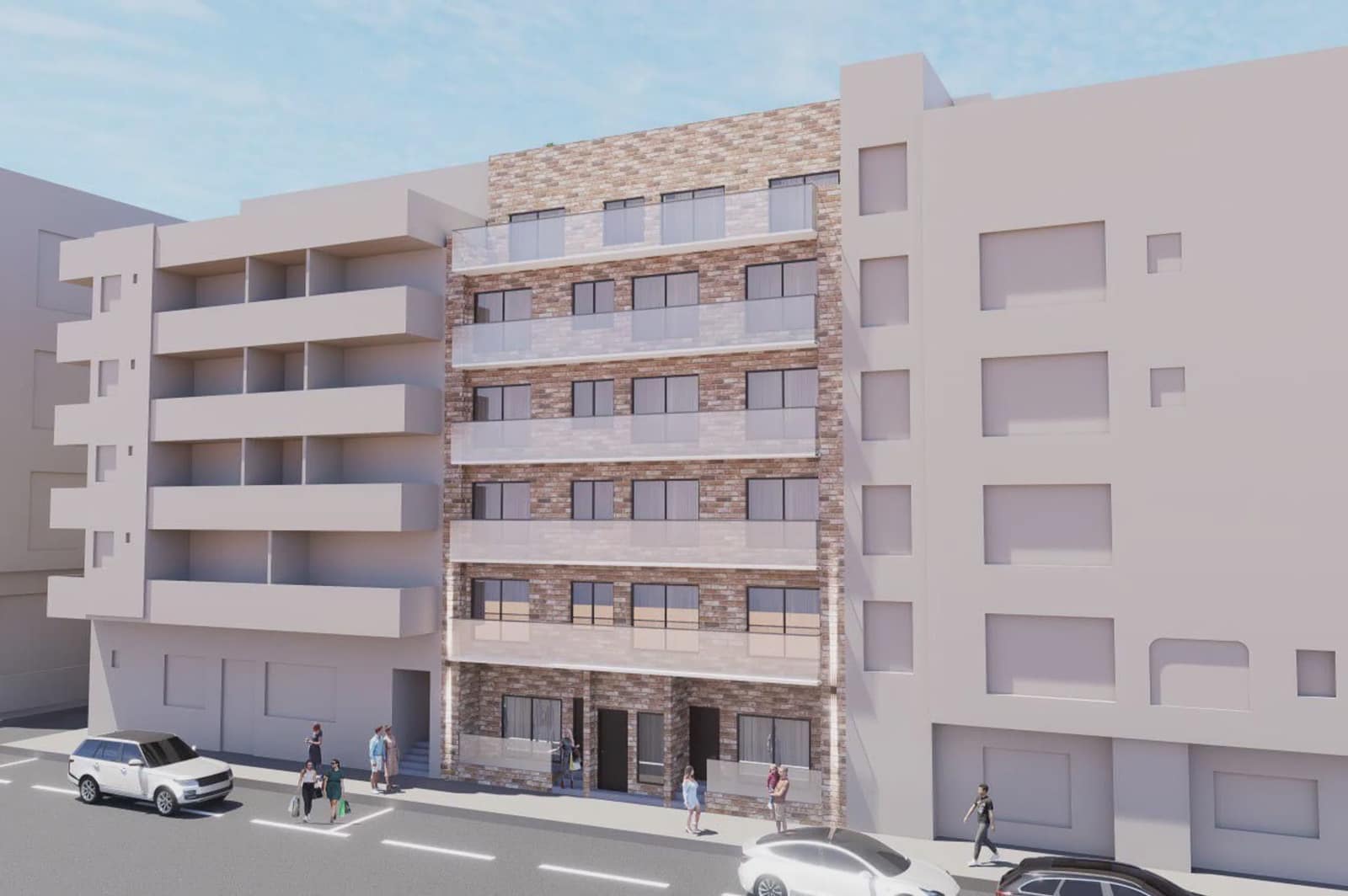 1 sypialnia Apartament na sprzedaż w Torrevieja z basenem - 150 192 € (Ref: 9789019)