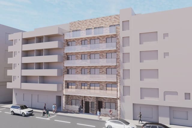 1 sypialnia Apartament na sprzedaż w Playa del Acequión, Torrevieja z basenem - 150 192 € (Ref: 9789019)