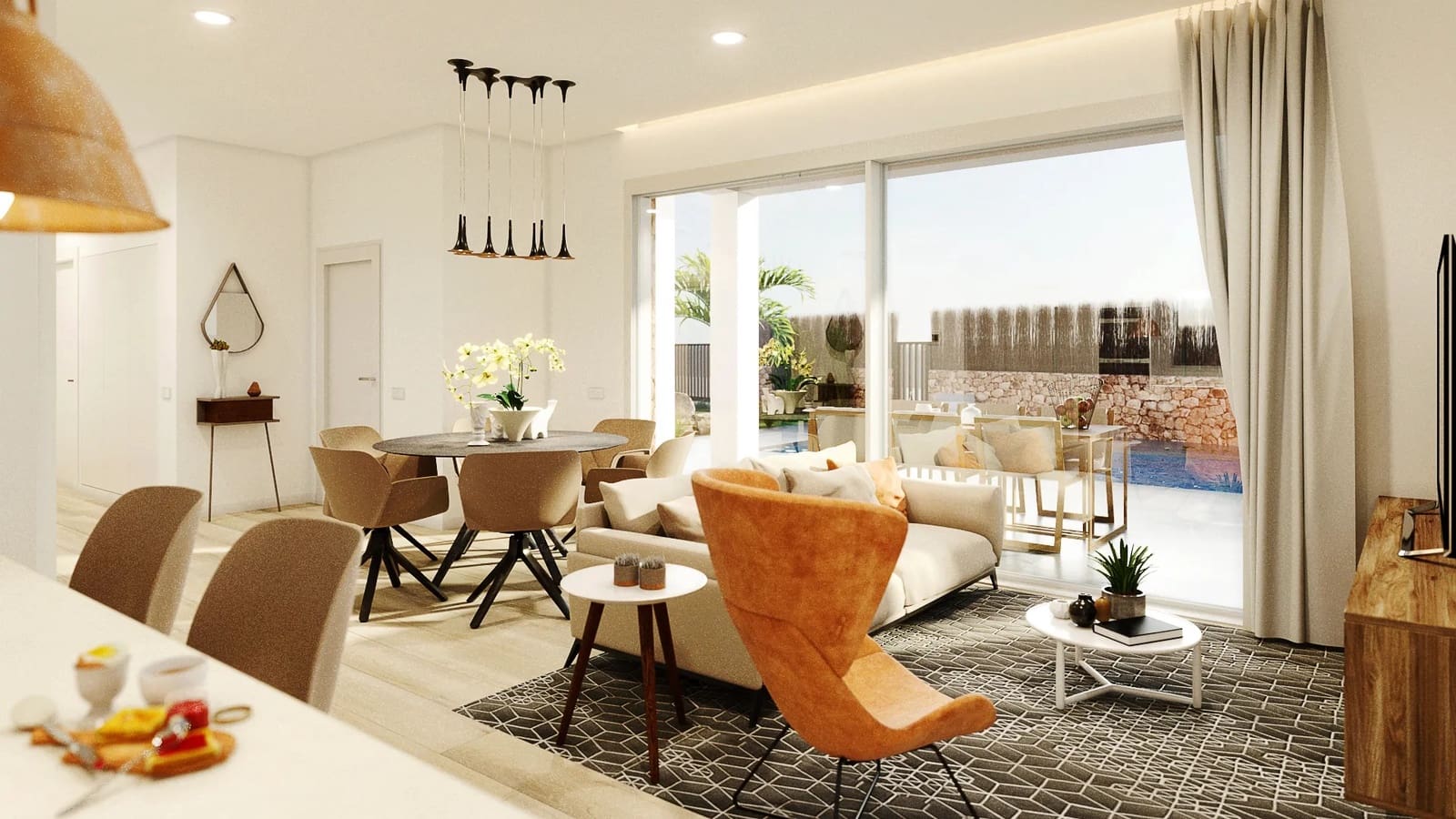 3 sypialnia Willa na sprzedaż w Dehesa de Campoamor z basenem garażem - 760 000 € (Ref: 9789026)