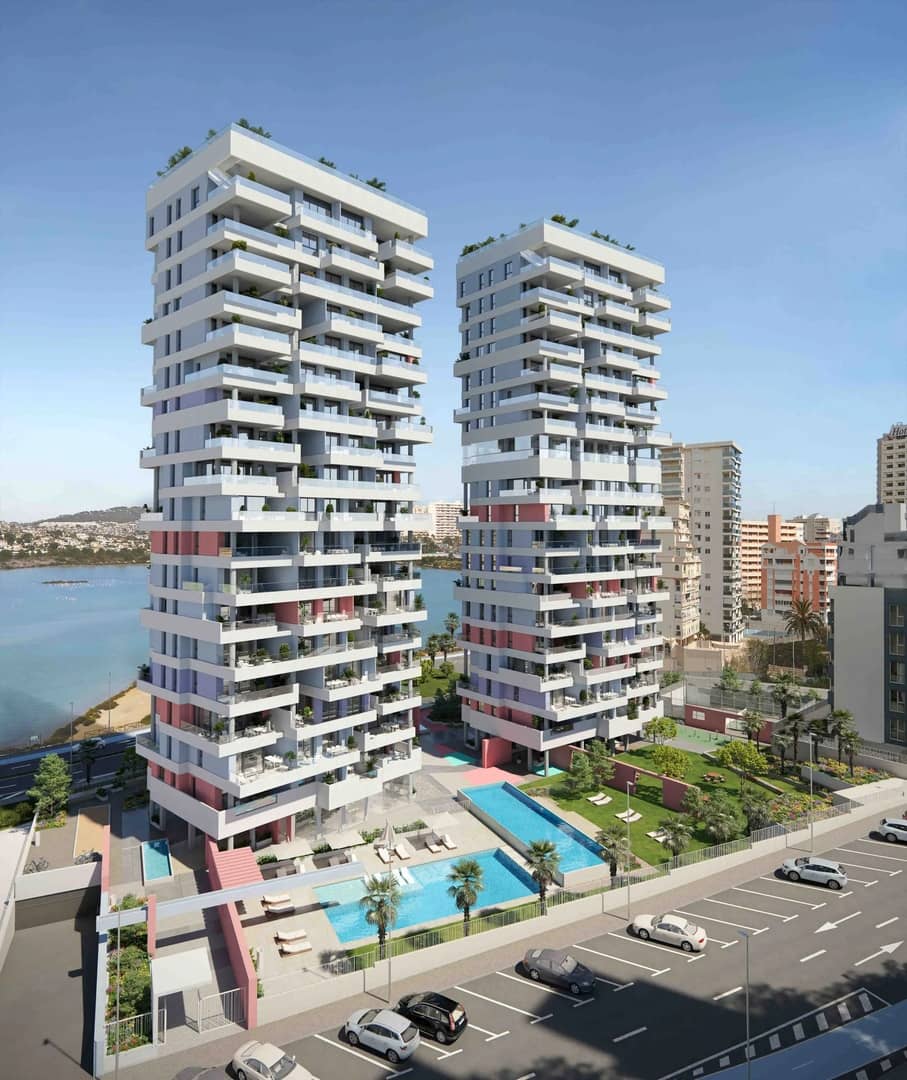 3 soveværelse Lejlighed til salg i Calpe / Calp med swimmingpool garage - € 890.000 (Ref: 9789057)