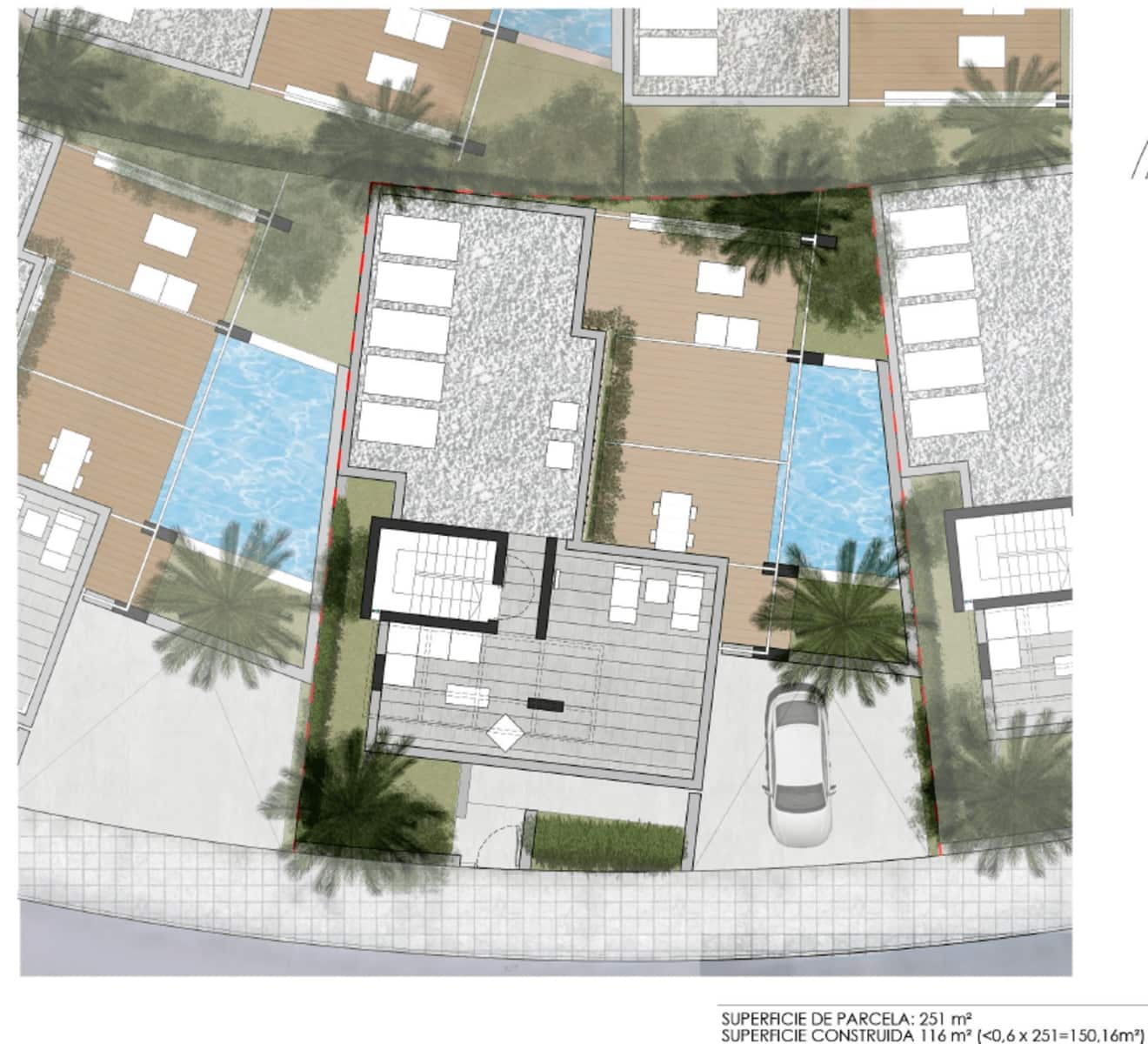 2 soveværelse Villa til salg i Roldan med swimmingpool garage - € 389.000 (Ref: 9789071)