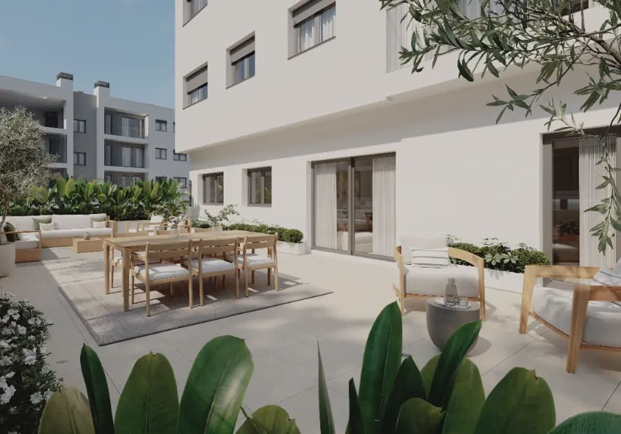 2 sovrum Lägenhet till salu i Alicante stad med pool garage - 241 500 € (Ref: 9789072)