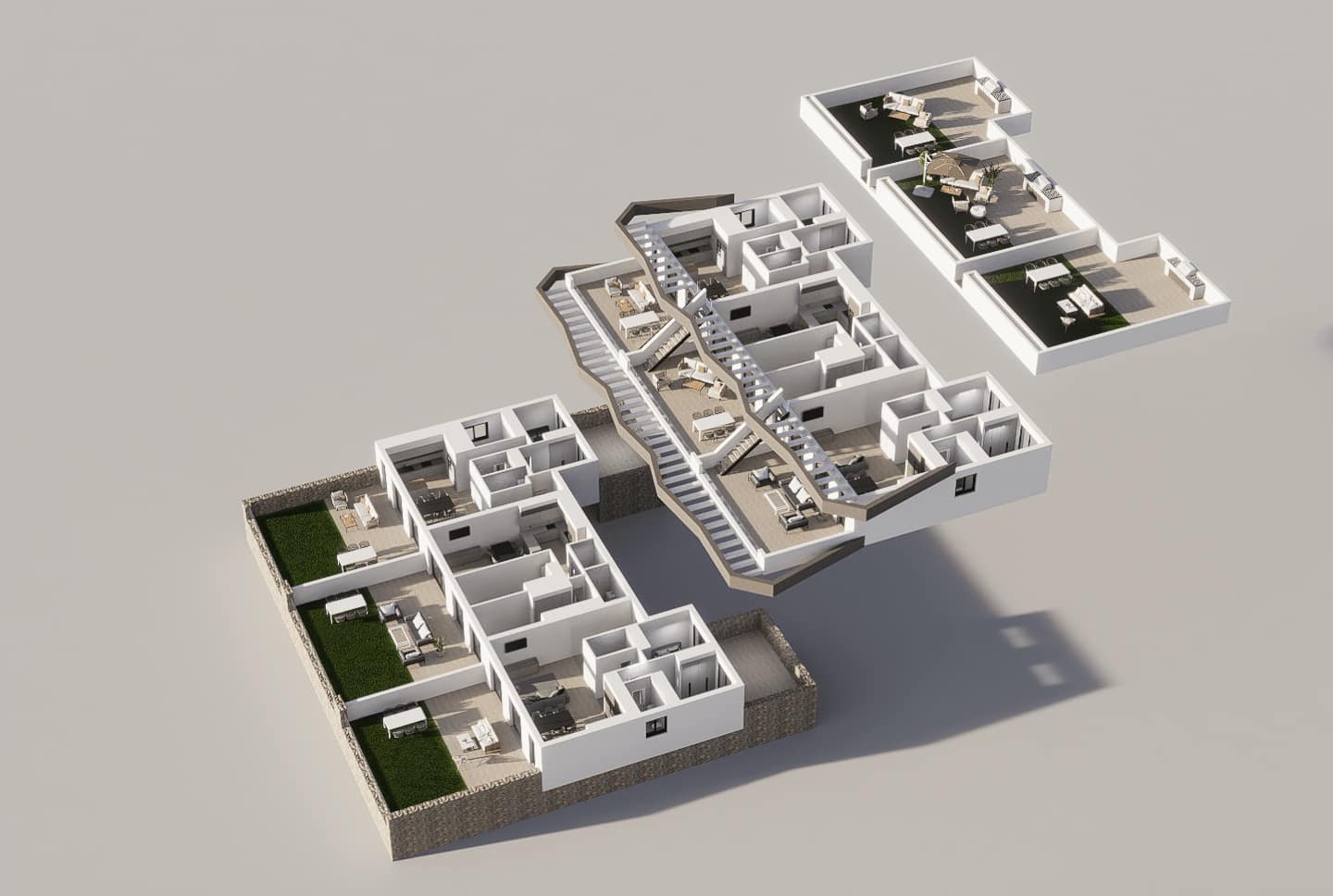 2 chambre Maison de Ville à vendre à Finestrat avec piscine garage - 409 900 € (Ref: 9789082)